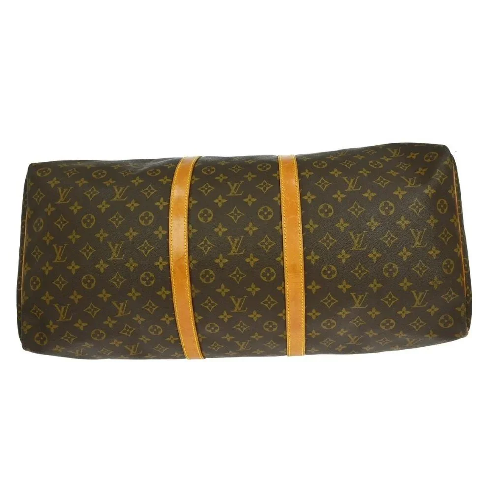 BUYIT LOUIS VUITTON KEEPALL 60 TRAVEL HANDBAG MONOGRAM M41422 MI874 NQ01669 - Picture 6 of 16